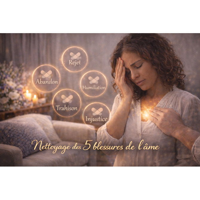 Nettoyage des 5 blessures de l’âme