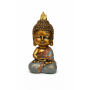 Petit Bouddha Statue Zen 13,5 cm – Décoration Spirituelle, Protection & Sérénité Maison