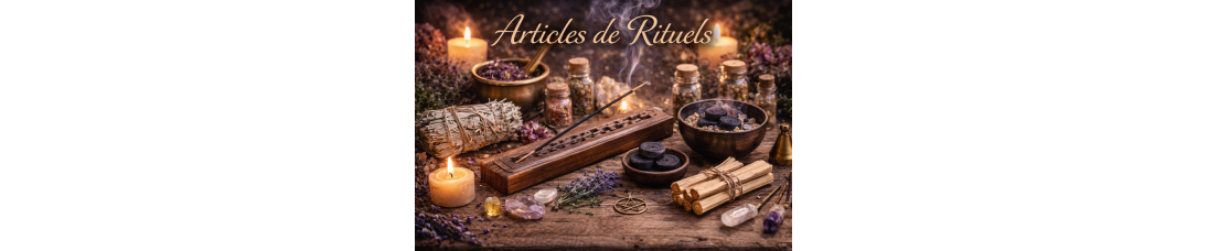 Articles de rituels spirituels – Accessoires énergétiques & sacrés