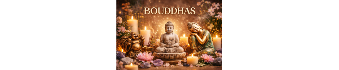 Bouddhas décoratifs & spirituels – Sérénité, zen et protection
